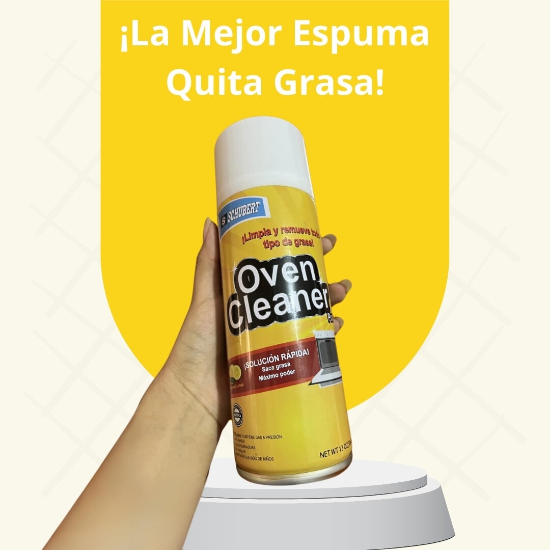 Espuma Quita Grasa - Marca Oven Cleaner